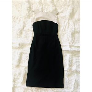 Zara XS black and white pencil dress size XS